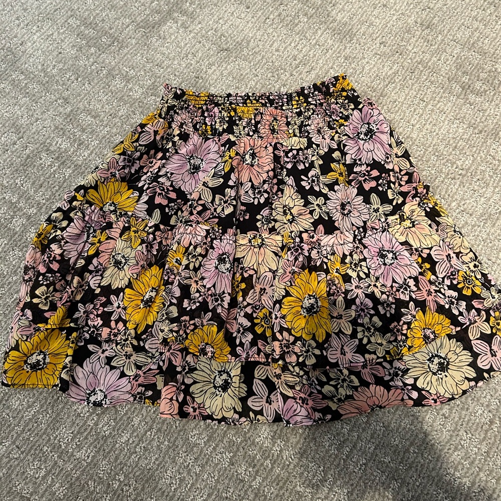 Steve Madden Floral Skirt